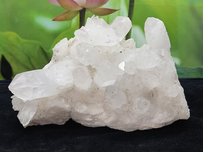 White Quartz Cluster Self-Standing Crystal Home Decor Healing Reiki Chakra